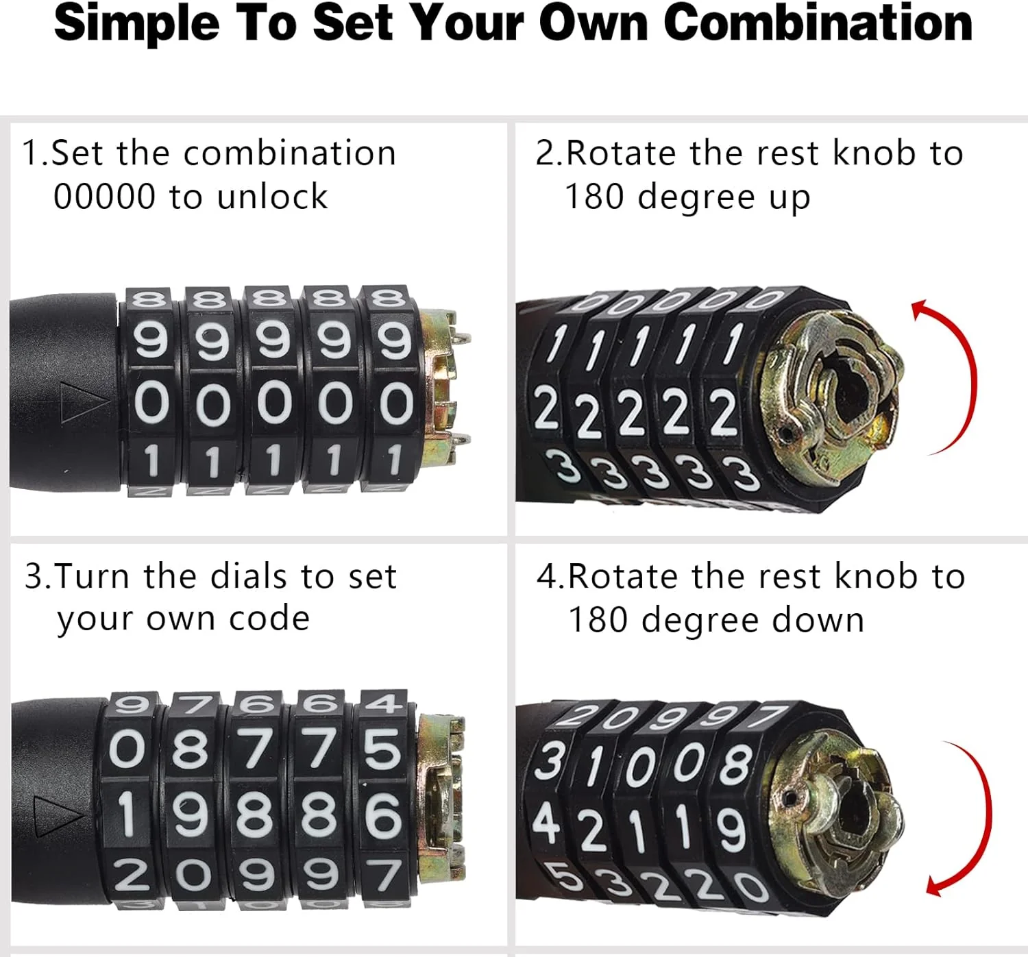 Dahon Combination Cable Lock - Image 3