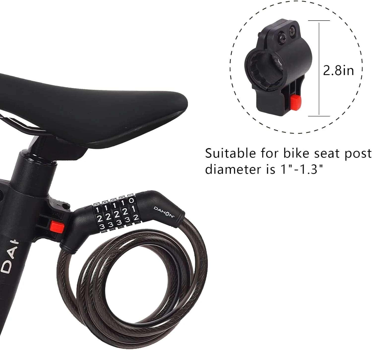 Dahon Combination Cable Lock - Image 5